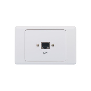 Wall Plate with RJ45 Cat6 Socket