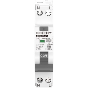 1 Pole RCBO 6KA 40 Amps