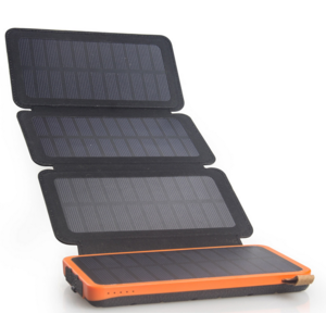 16,000mAh 4 x  Folding Solar Panel Power Bank 