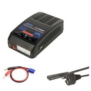 SD6 240V 50W Li-Po & Li-ion Balance Charger for 2s to 6s EC5 Battery packs