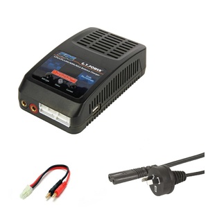 240V 50W Li-Po & Li-ion Balance Charger for 2s to 6s Tamiya Battery packs