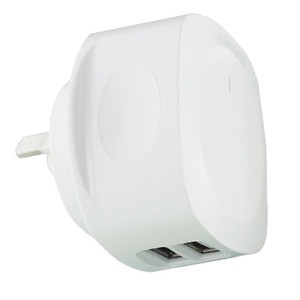 2.1A Double USB Port Mains Wall Charger