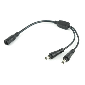 DC Power Supply Splitter cable with Locking Connectors