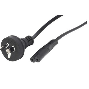 0.75m IEC C7 Power Cable Female Socket to 240V Mains Plug