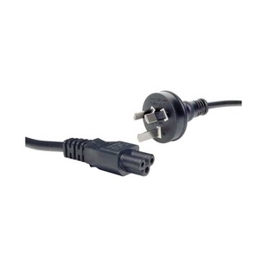 1.8m IEC C5 Cloverleaf Connector Power Cable to 240V Mains Plug