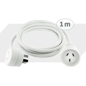1m Piggy Back Extension Cord
