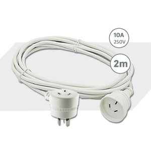2m Piggy Back Extension Cord