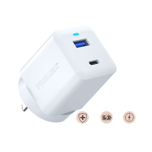 30W USB-A and USB-C Quick Charge Mains Wall Charger