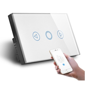 Smart Wi-Fi White Dimmer Wall Switch