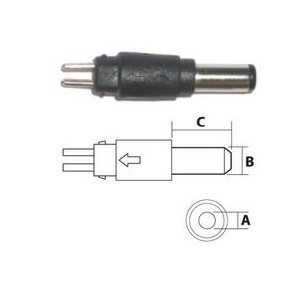 2.5mm Reversible DC Plug