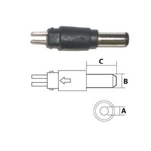 3.1mm Reversible DC Plug