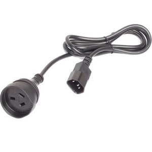 IEC C14 Plug To 3 Pin 10A AC Socket 3m