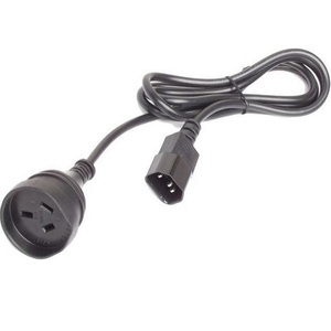 IEC C14 Plug To 3 Pin 10A AC Socket 5m