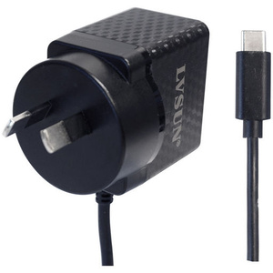 65W USB-C PD Quick Charge USB Port Mains Wall Charger w/ 1m Cable