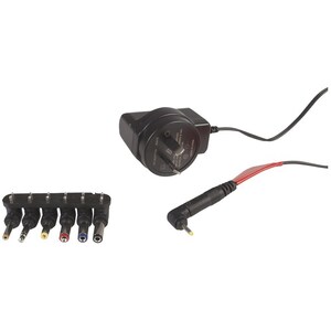 12V DC 400mA Ultra-Slim Power Supply 7x DC Plugs