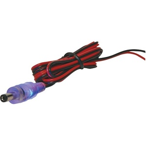 DC Power Lead 2.1mm Plug 1m - Polarity Sensing LED