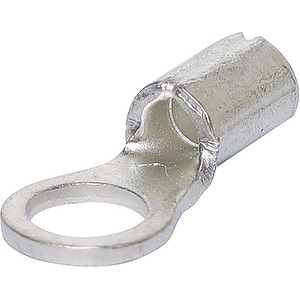 6.4mm Uninsulated Ring Crimp 12-10AWG Pk 10