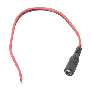 1.5m 2.1mm DC Socket to Bare end Power Cable