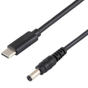 1.5m USB C Plug to 2.1mm DC Plug Cable