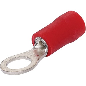 Red 5mm Ring Crimp Pk 10