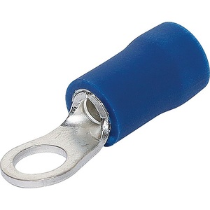 Blue 4mm Ring Crimp Pk 100