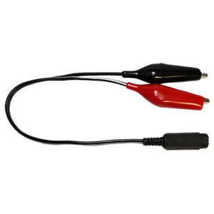 2.1mm DC Socket to Red and Black Alligator Clips