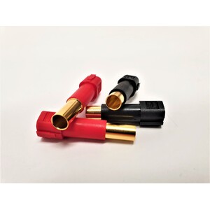 XT150 Red & Black Female Plugs - 4 Pieces