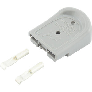 Anderson SBS Mini Plug Kit 2 Way Grey 15A 16AWG Contacts