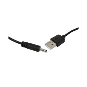 USB Type A Malet to 1.35mm DC Plug Lead 1m
