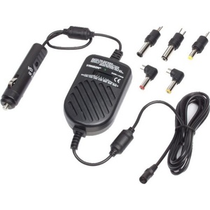 12/24V DC to 70W Universal Laptop Charger Power Supply with 5 Interchangeable Tips