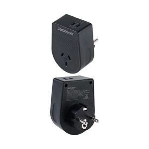 Outbound Travel Adaptor for Europe & Bali  w/ 2 x USB C 30W PD Charger