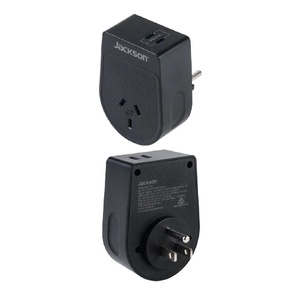 Outbound Travel Adaptor for 3 Pin Earth  w/ 2 x USB C 30W PD Charger