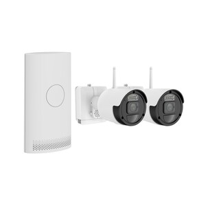 8 Channel Wireless NVR Kit with 2x 2K Battery Cameras