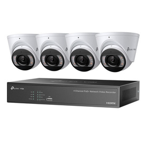 4 CHannel 4K NVR Kit with 4 x 4K Turret Dome Cameras Package