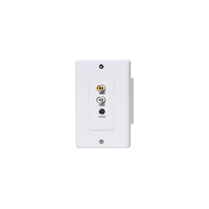 Wall Plate Power/Audio/Video Over UTP CAT5 Pair