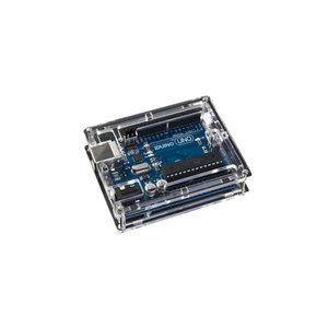 Uno R3 Development Board with Transparent Acrylic Enclosure