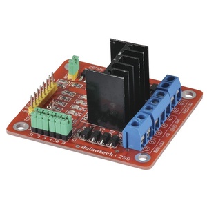 Dual H-Bridge L298N Motor Driver Module for Arduino Projects