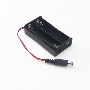 2 X 18650 Battery Holder with 2.1mm DC Plug