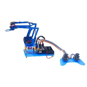 Robot Arm 4DOF Aluminium Mechanical Claw Arduino Project Kit