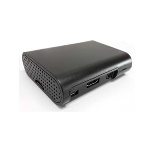 Black ABS Plastic Case for Raspberry Pi 3 Model B+ & 2 Model B