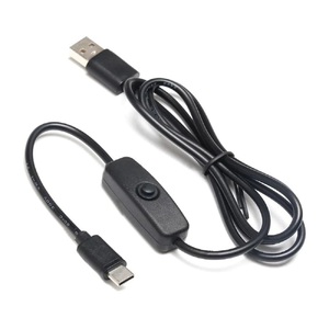 USB A to USB C Inline Cable with On/Off Switch