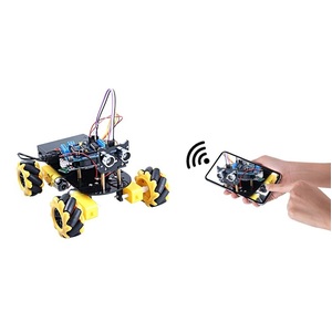 4WD Mecanum Wheel Ultra-sonic Bluetooth  Robot Kit