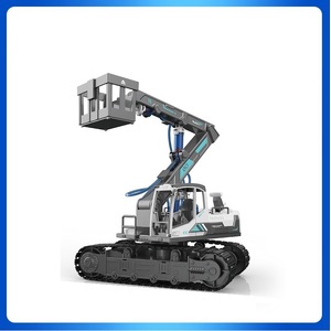 Water Powered Hydraulic Excavator with Lift Cab DIY Kit