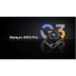 Xerun XR10 Pro G3 ESC -  Black