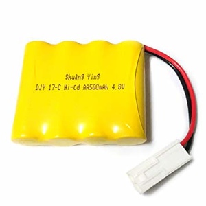 4.8V 500mAh Rechargeable Ni-Cad Battery  with Mini Tamiya Plug