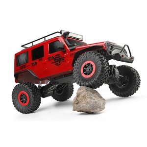 104311 4WD RC  Rock Crawler Jeep 1:10th w/ 2 Rechargeable Batteries