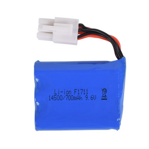 Rechargeable Lithium Battery 9.6V 700mAh with EL-6P Connector
