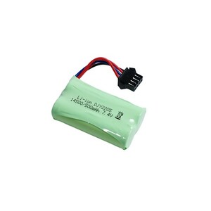 7.4V 500mAh 14500 Li-ion Rechargeable Battery Pack