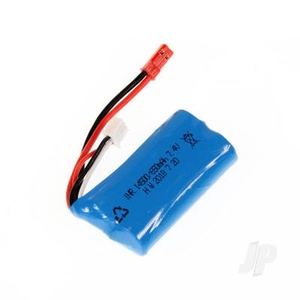 7.4V 650mAh Lithium Rechargeable Battery Pack for HBX 1:18th RC