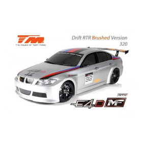 Brushless RC Drift Car 1:10 4WD Ready to Run - Silver BMW